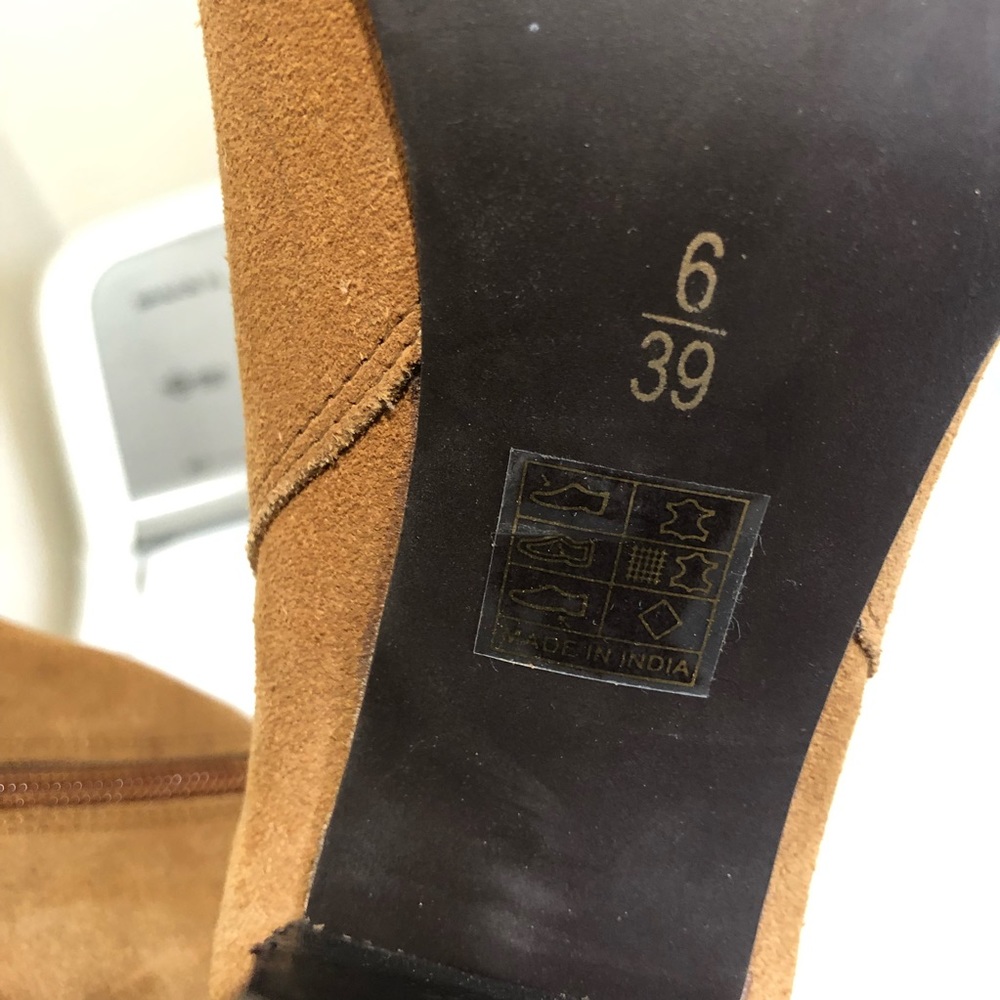 ASOS Park Lane Fringe Suede Boots 8.5 - Picture 7 of 11